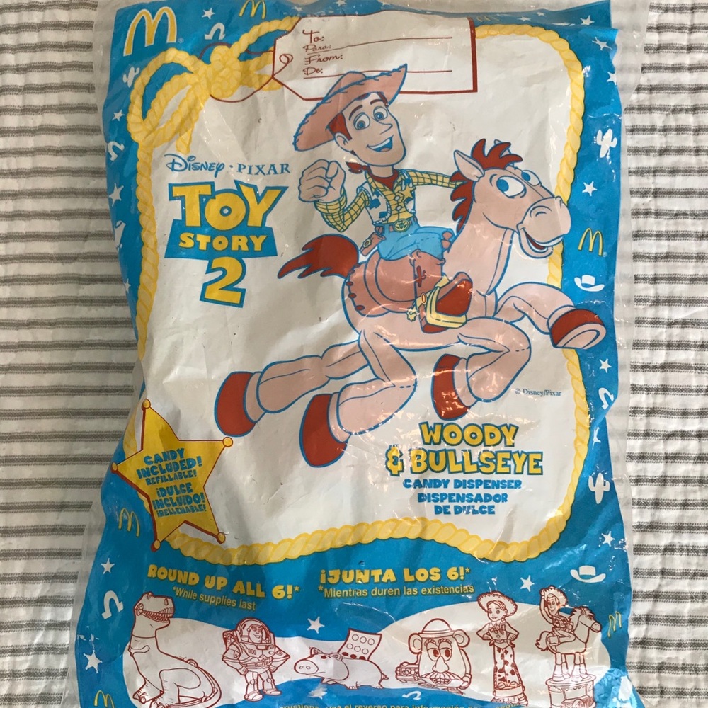 McDonald’s Toy Story 2 Woody & Bullseye